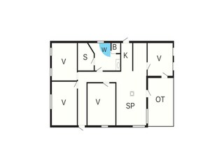 Holiday house Aalbæk Floor Plan 6