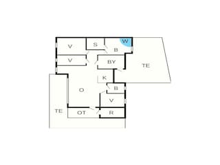 Ferienhaus Aalbæk Grundriss 23