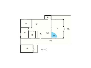 Maison de vacances Hovborg Plan d'étage 35