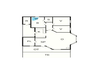 Maison de vacances Løkken Plan d'étage 27