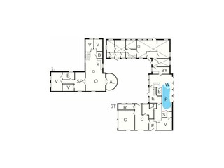 Ferienhaus Bramming Grundriss 41