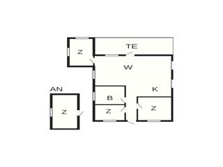 Maison de vacances Lynderup Plan d'étage 3