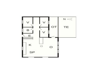 Casa per le vacanze Lyngså Pianta del piano 34