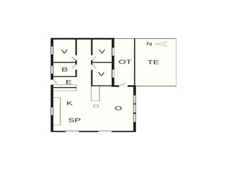 Casa de vacaciones Lyngså Plano de planta 34