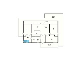 Ferienhaus Tranum Strand Grundriss 34