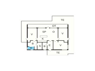 Ferienhaus Tranum Strand Grundriss 35