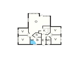 Casa de vacaciones Juelsminde Plano de planta 37