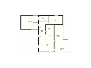 Vakantiehuis Vordingborg Grondplan 37