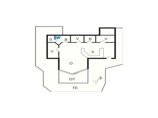 Maison de vacances Sjølund Plan d'étage 42