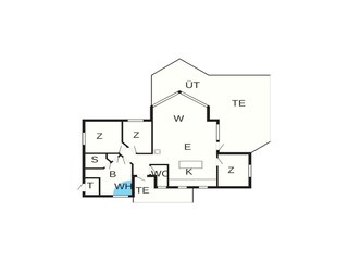 Vakantiehuis Bork Havn Grondplan 37