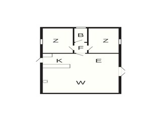 Casa de vacaciones Sønderballe Plano de planta 4