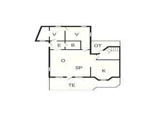 Casa per le vacanze Børkop Pianta del piano 3