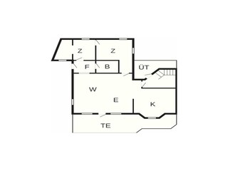 Casa per le vacanze Børkop Pianta del piano 2
