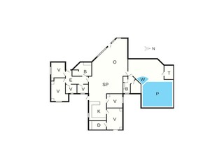 Maison de vacances Marielyst Plan d'étage 43