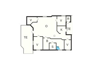 Casa de vacaciones Bork Havn Plano de planta 7
