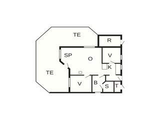 Casa de vacaciones Otterndorf Plano de planta 17