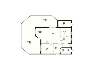 Vakantiehuis Otterndorf Grondplan 17