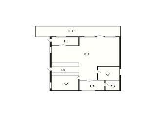 Ferienhaus Løkken Grundriss 2