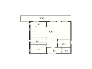 Ferienhaus Løkken Grundriss 3