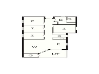 Vakantiehuis Marielyst Grondplan 5