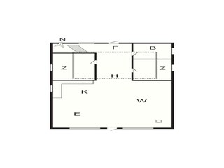 Holiday house Harboøre Floor Plan 40