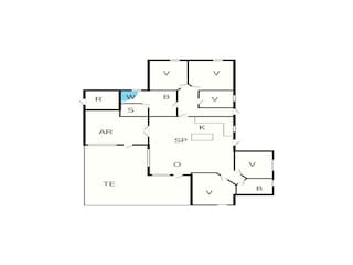 Ferienhaus Fjellerup Strand Grundriss 46