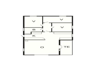 Casa per le vacanze Købingsmark Pianta del piano 7