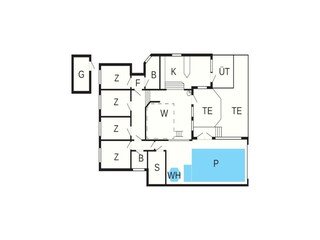 Ferienhaus Ebeltoft Grundriss 5