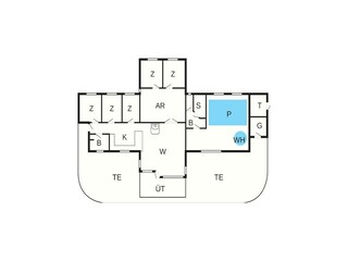 Holiday house Vaeggerløse Floor Plan 3
