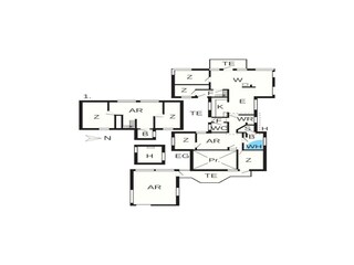 Vakantiehuis Harboøre Grondplan 46