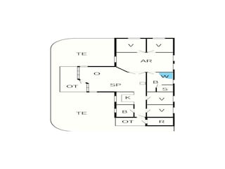 Holiday house Kongsmark Floor Plan 2