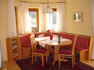 Sitzecke im Erker