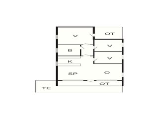 Maison de vacances Fjerritslev Plan d'étage 21