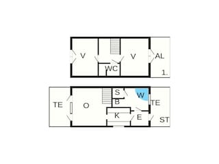 Ferienhaus Blåvand Grundriss 42