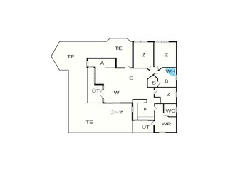 Vakantiehuis Vaeggerløse Grondplan 3