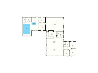 Holiday house Løkken Floor Plan 35