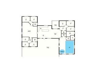 Casa de vacaciones Kegnæs Plano de planta 6