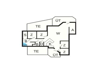 Vakantiehuis Marielyst Grondplan 42