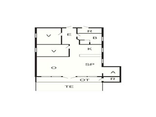 Casa per le vacanze Lyngså Pianta del piano 41