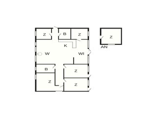 Casa de vacaciones Kramnitse Plano de planta 4