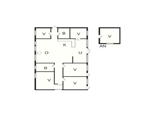 Casa de vacaciones Kramnitse Plano de planta 5