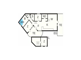 Vakantiehuis Ferring Grondplan 36