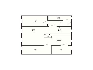 Holiday house Snogebæk Floor Plan 3