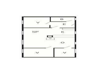 Maison de vacances Snogebæk Plan d'étage 15