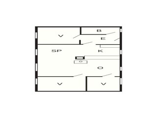 Ferienhaus Snogebæk Grundriss 3