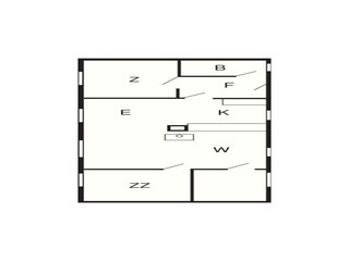 Ferienhaus Snogebæk Grundriss 4