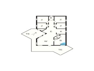 Maison de vacances Snogebæk Plan d'étage 7