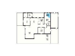 Holiday house Tranum Strand Floor Plan 3