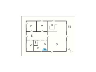 Vakantiehuis Als Grondplan 34