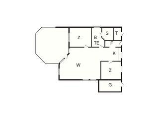 Holiday house Wackerballig Floor Plan 6